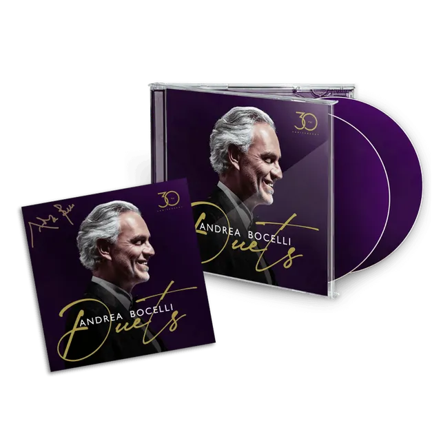Andrea Bocelli Duets 30th Anniversary Doppel-CD Duette