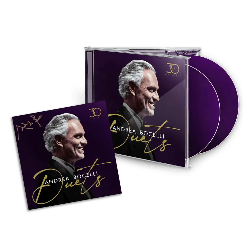 Andrea Bocelli Duets 30th Anniversary Doppel-CD Duette