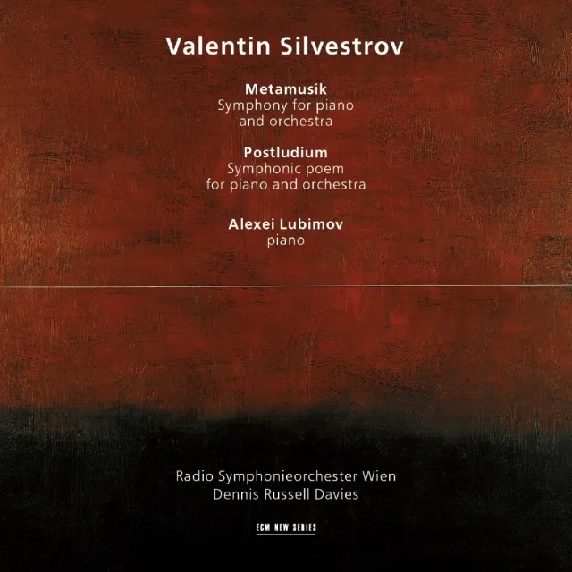 ECM Records Silvestrov Metamusik Postludium CD Klavier Orchester