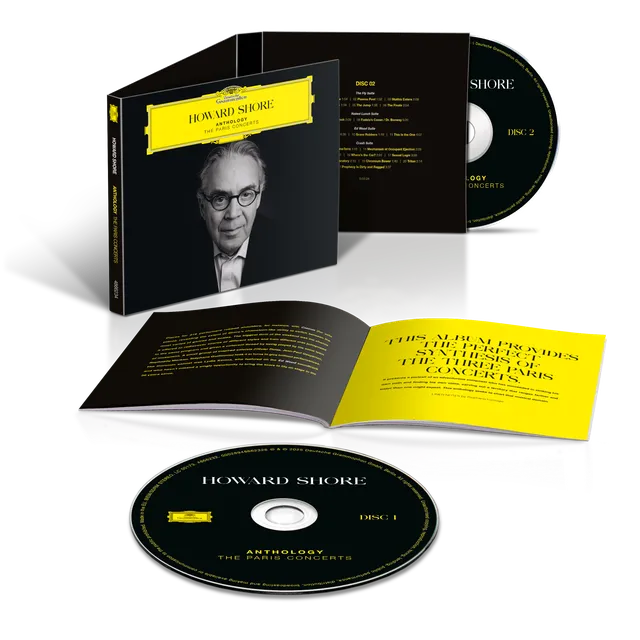 Deutsche Grammophon Howard Shore Anthology 2CD Paris Concerts
