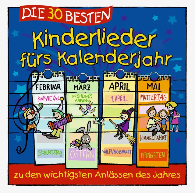 Lamp und Leute Die 30 besten Kinderlieder fürs Kalenderjahr CD 30 Lieder