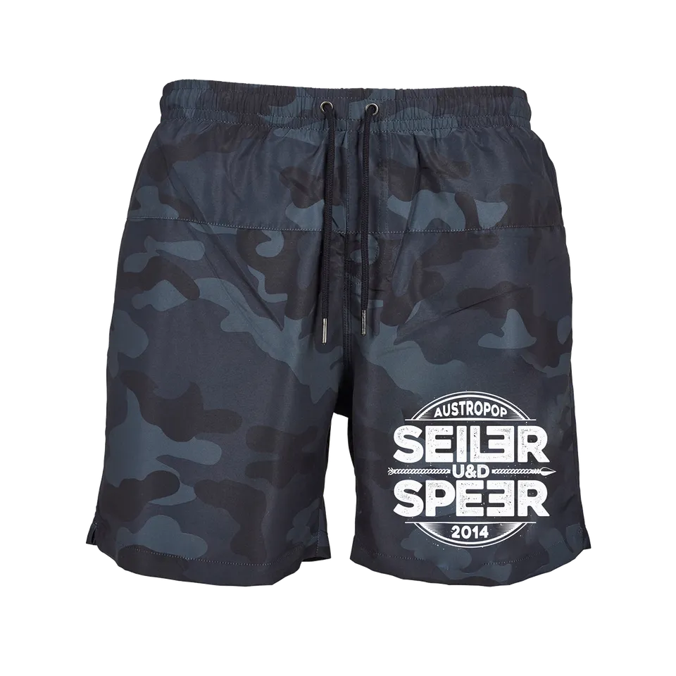 Seiler und Speer AustroPop Badeshort Camo Bodhosn