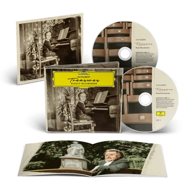 Deutsche Grammophon Buchbinder Schubert Treasures 2CD Digipak