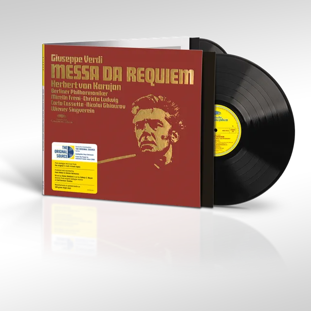 Deutsche Grammophon Karajan Verdi Messa da Requiem Vinyl 2LP 180g