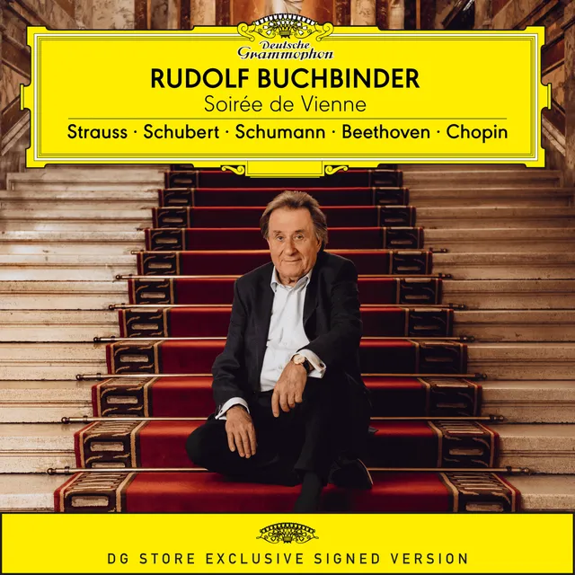 Deutsche Grammophon Buchbinder Soirée de Vienne CD mit signierter Card