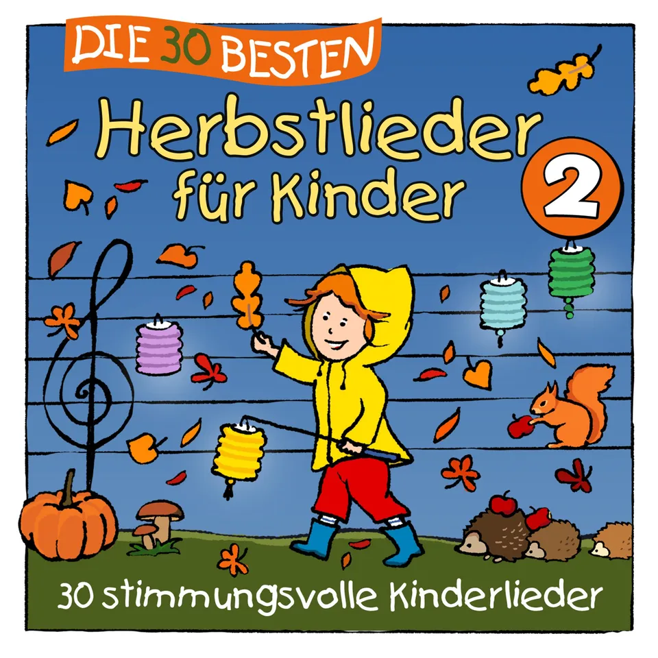 Lamp und Leute Die 30 besten Herbstlieder für Kinder 2 CD