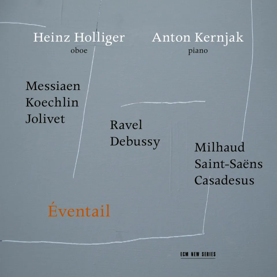 ECM Records Éventail Heinz Holliger CD Oboe