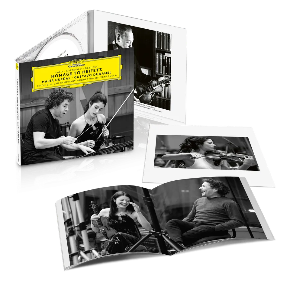 Deutsche Grammophon Dueñas Homage to Heifetz CD Digipack