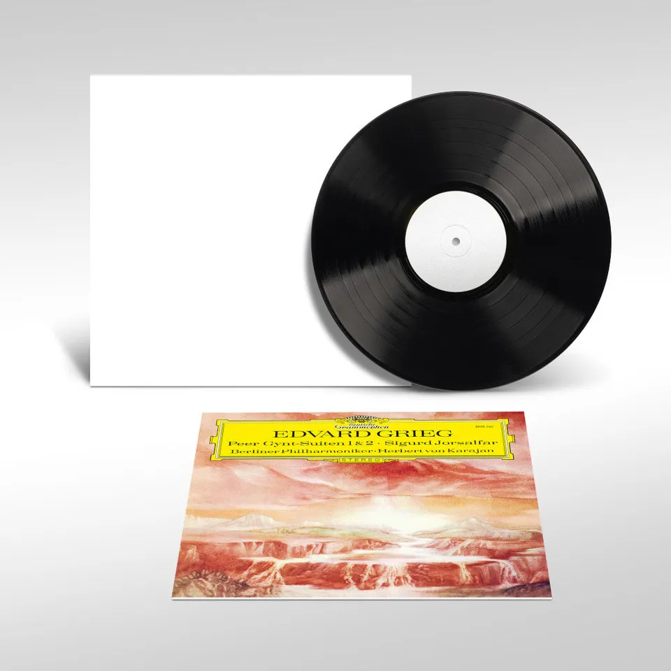 Deutsche Grammophon Karajan Grieg Peer Gynt Original Source LP