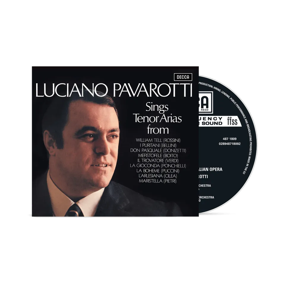 Deutsche Grammophon Pavarotti Tenor Arias from Italian Opera LP