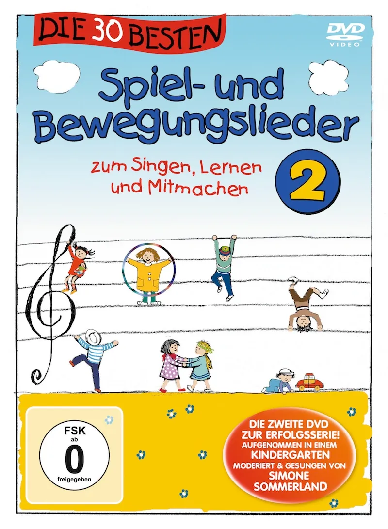 Lamp und Leute Die 30 besten Spiel- und Bewegungslieder Vol.2 DVD