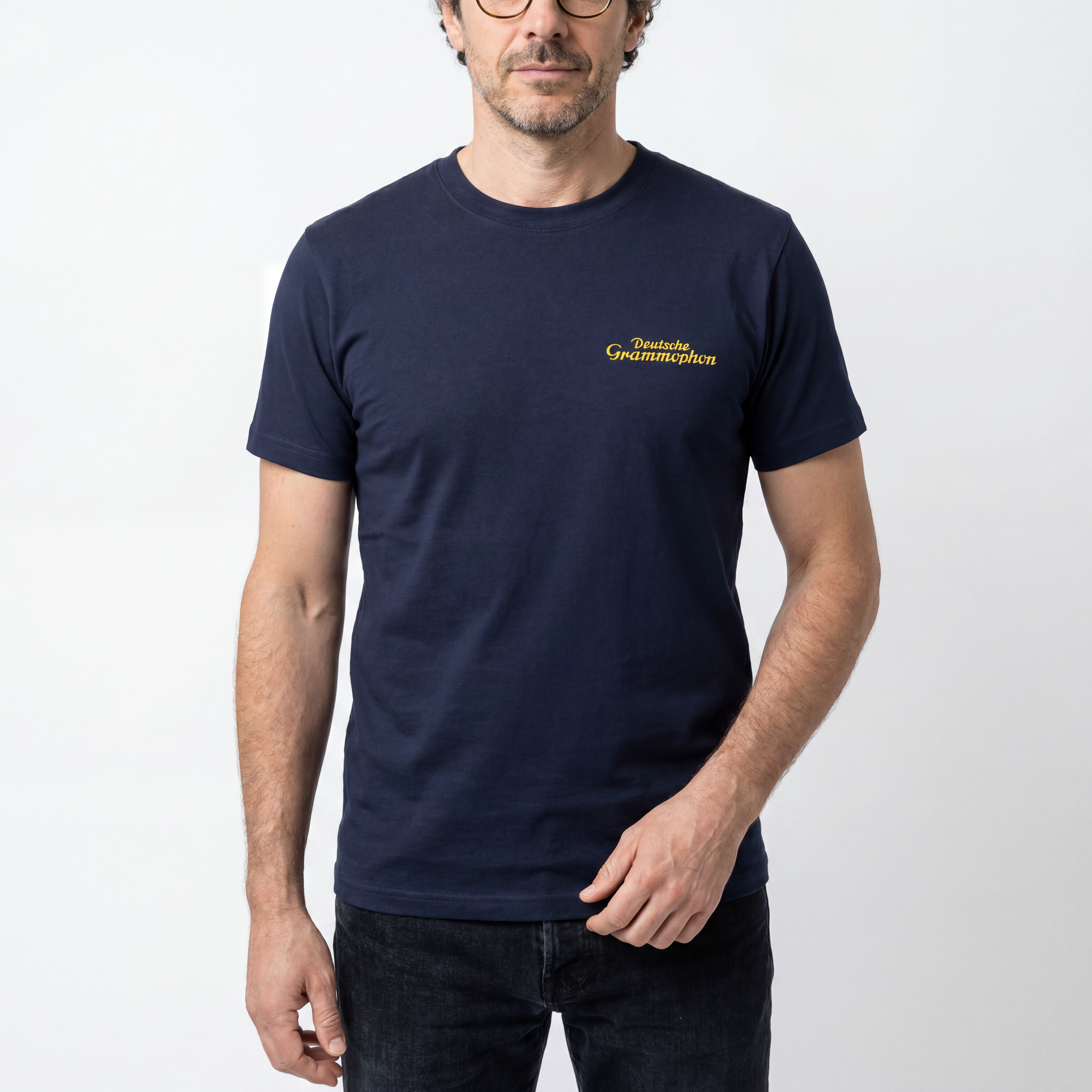 Deutsche Grammophon DG Blue Unisex T-Shirt French Navy Baumwolle