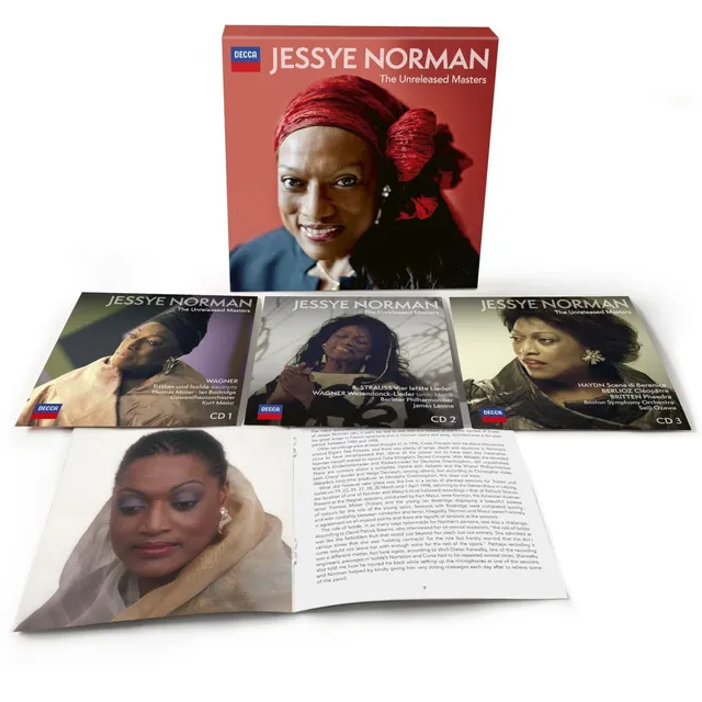Deutsche Grammophon Jessye Norman Unreleased Masters 3CD Box