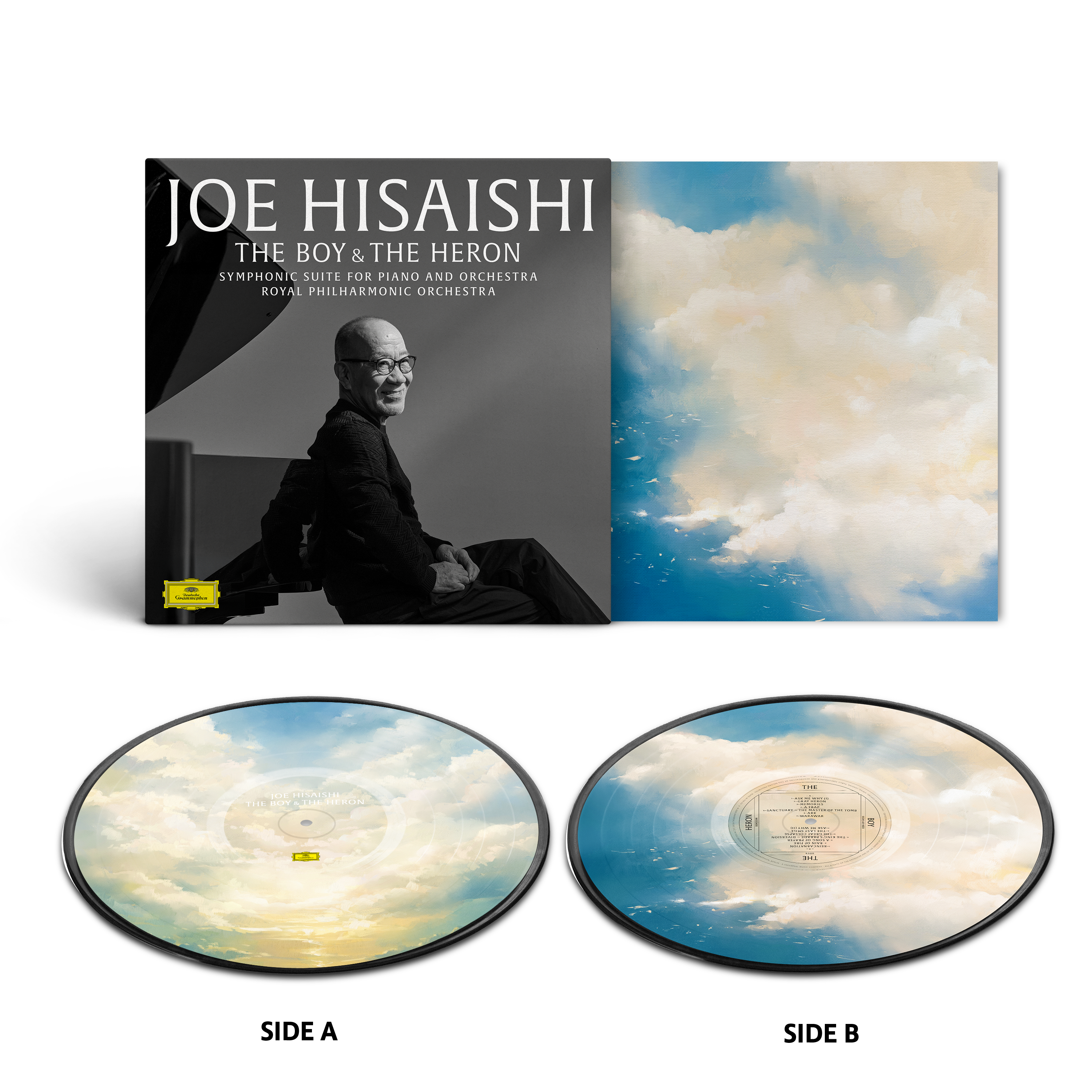 Deutsche Grammophon Hisaishi Heron Picture Disc limitiert signiert