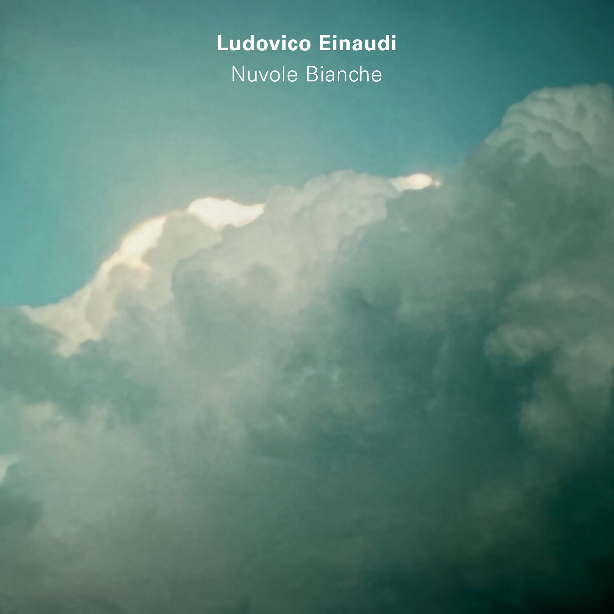 Deutsche Grammophon Einaudi Nuvole Bianche Vinyl Single blau