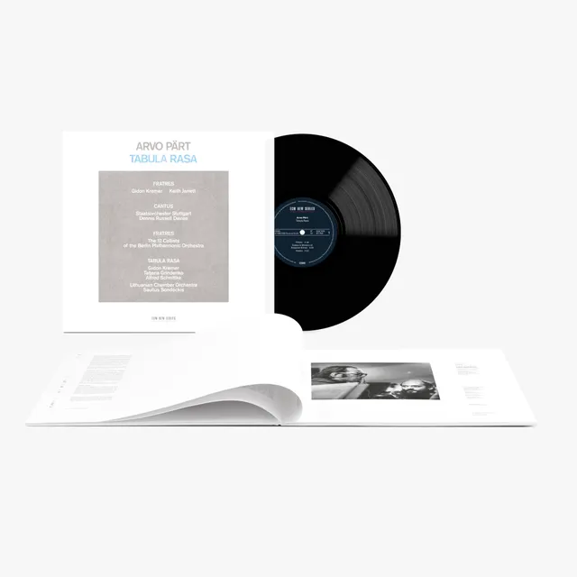 Deutsche Grammophon Arvo Pärt Tabula Rasa Vinyl LP Gatefold