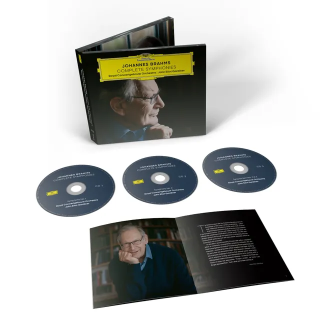 Deutsche Grammophon Gardiner Brahms Complete Symphonies 3CD