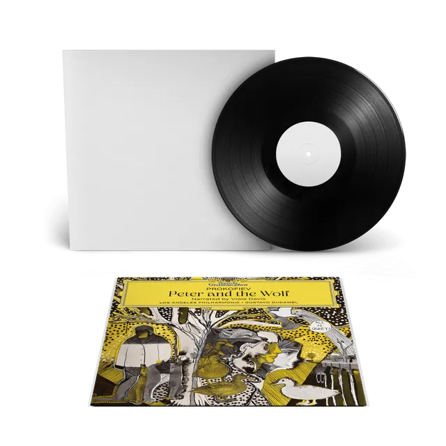 Deutsche Grammophon Dudamel Peter and the Wolf White Label 100 Stk