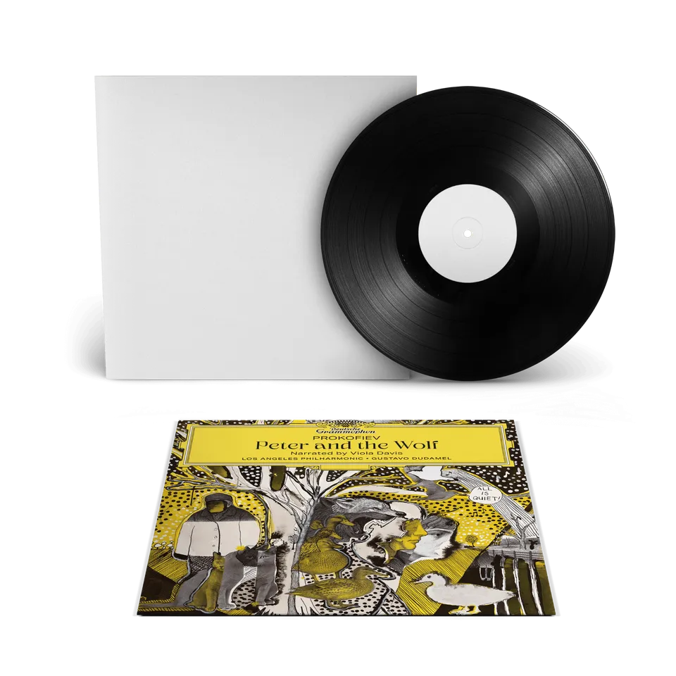 Deutsche Grammophon Dudamel Peter and the Wolf White Label 100 Stk