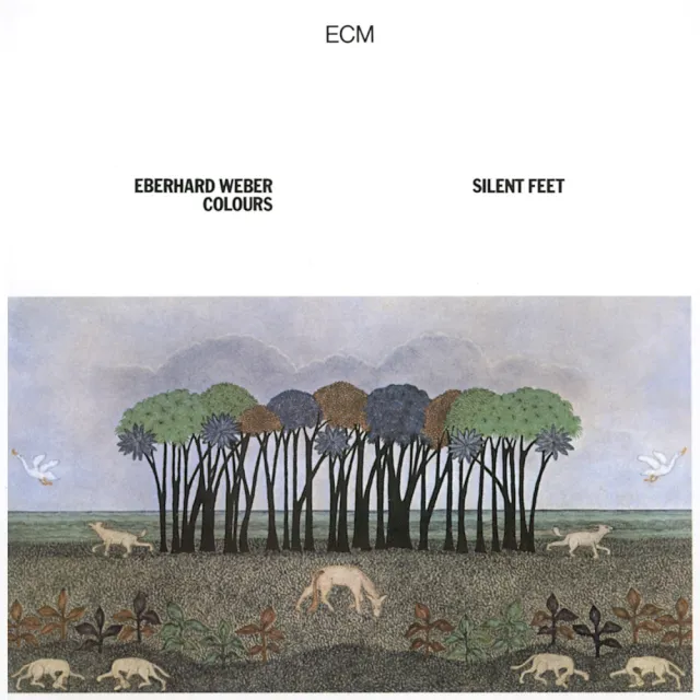 ECM Records Silent Feet CD Eberhard Weber Bass