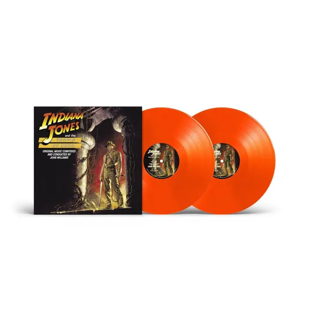 Deutsche Grammophon Indiana Jones Temple of Doom Orange Vinyl LP