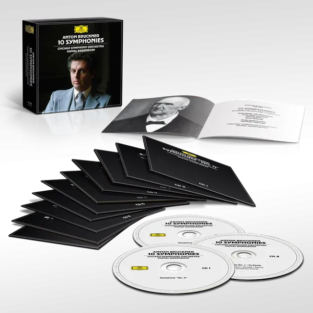 Barenboim Bruckner 10 Symphonien 10-CD-Box Chicago