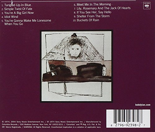 Bob Dylan Blood on the Tracks CD Album Remaster