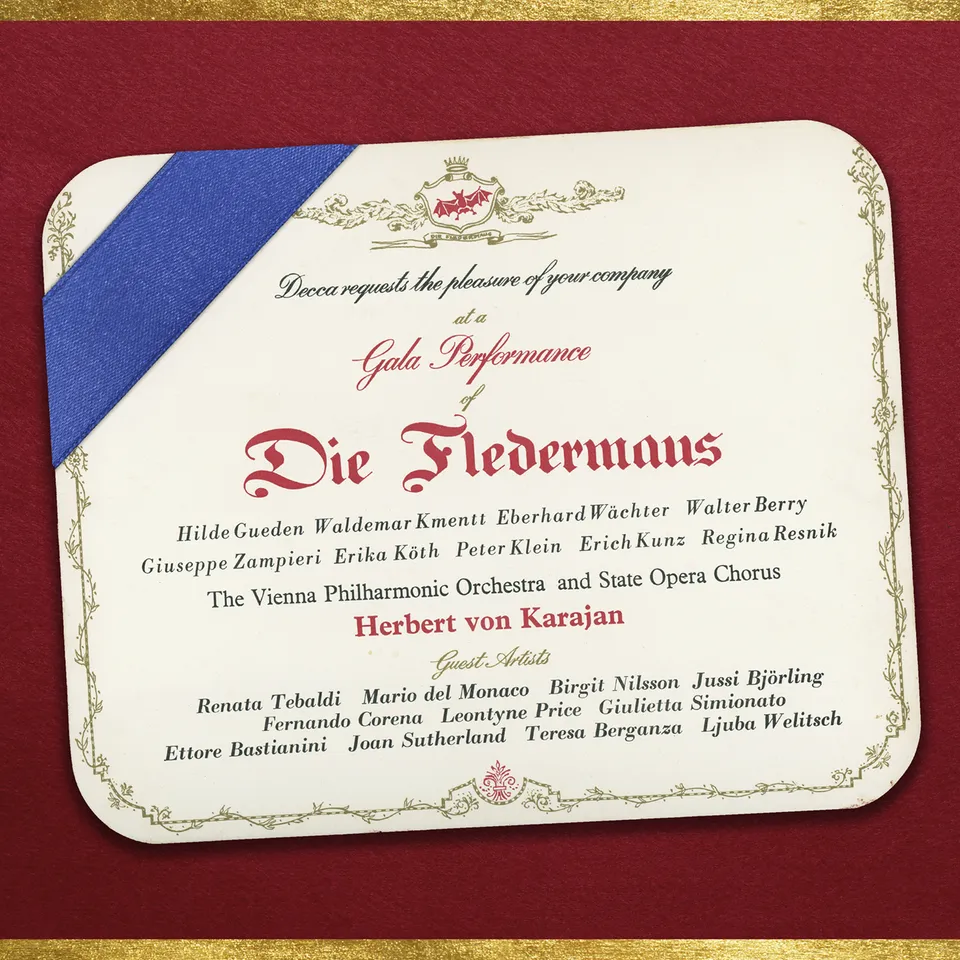 Deutsche Grammophon Die Fledermaus Box Karajan 3LP+2SACD Wiener
