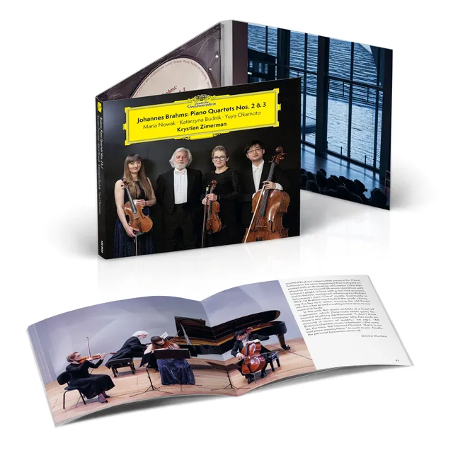Deutsche Grammophon Zimerman Brahms Klavierquartette Nr.2/3 CD
