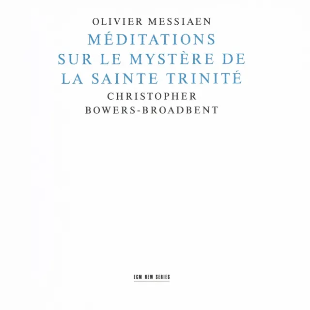 ECM New Series Messiaen Méditations CD Orgel