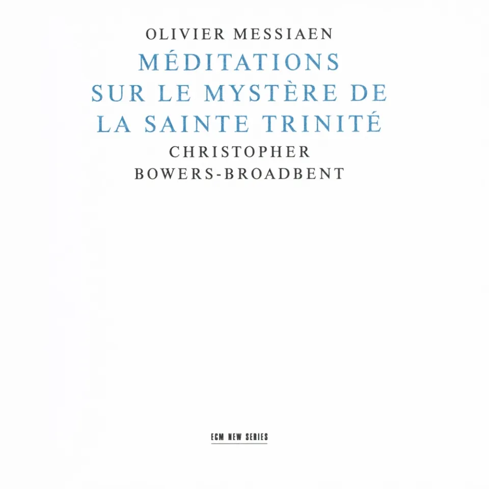 ECM New Series Messiaen Méditations CD Orgel