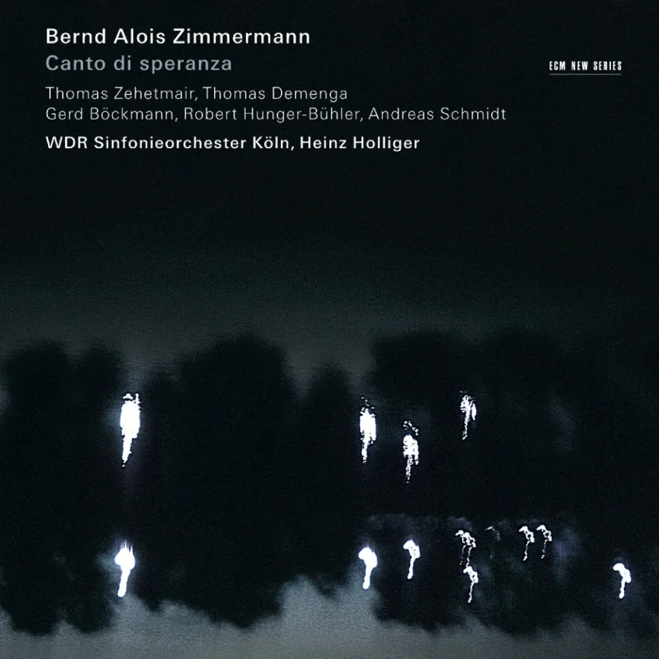 ECM New Series Zimmermann Canto di speranza CD Violine Cello