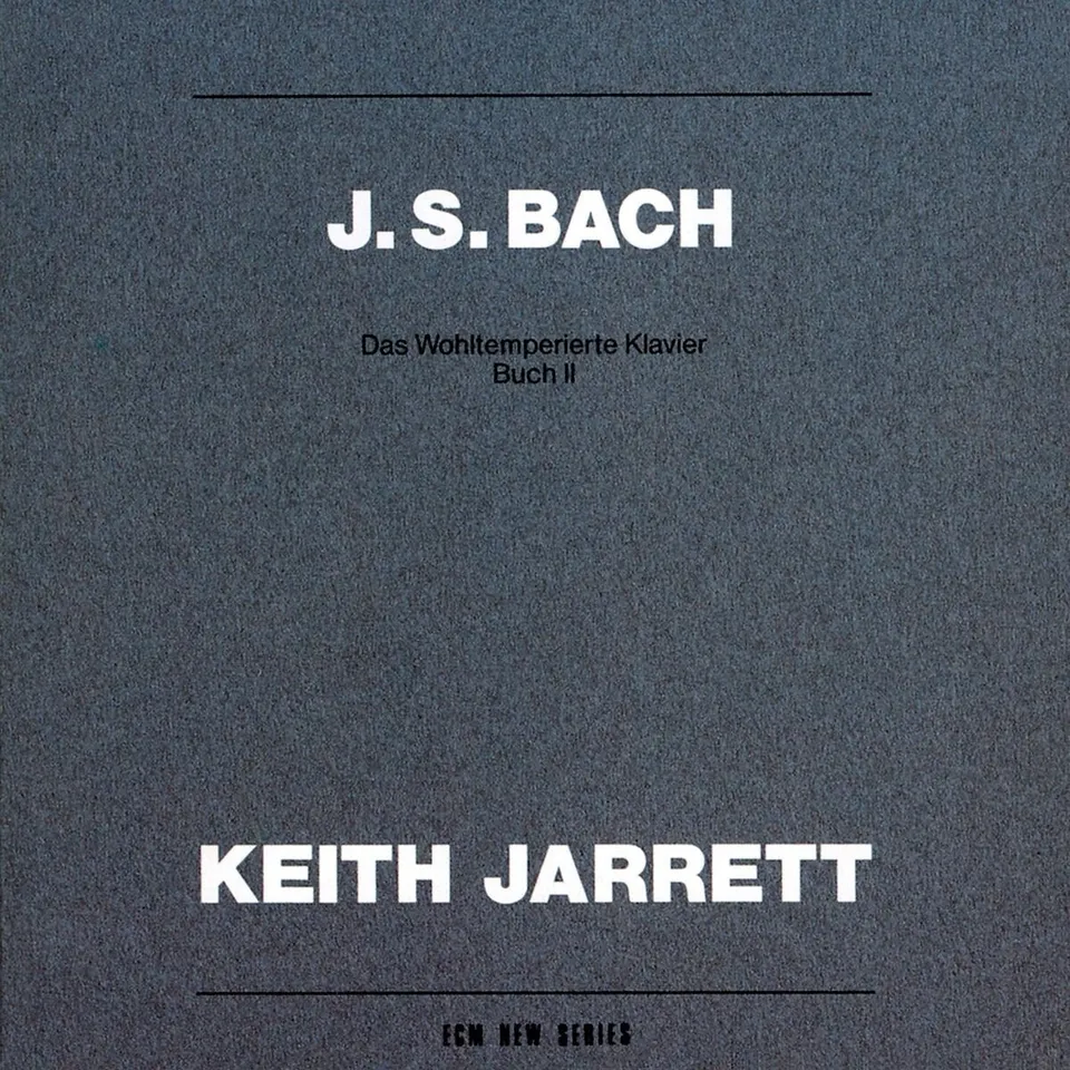 Deutsche Grammophon Keith Jarrett Wohltemperiertes Klavier II Vinyl