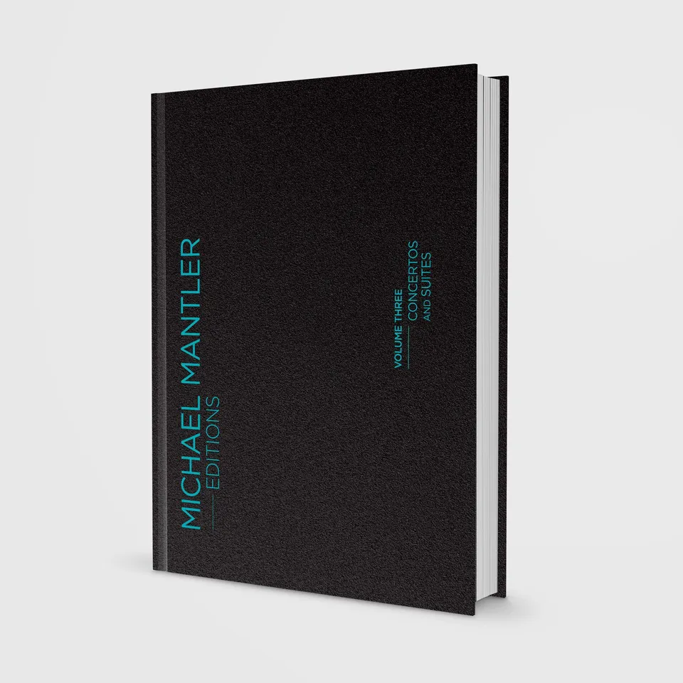 ECM Records Mantler Editions Vol.3 Notenbuch Concertos