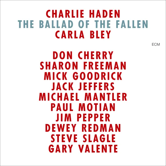 ECM Records The Ballad Of The Fallen CD Jazz