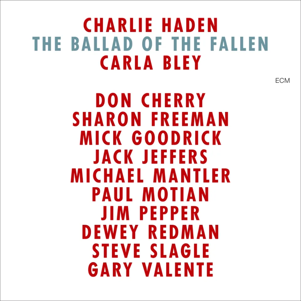 ECM Records The Ballad Of The Fallen CD Jazz