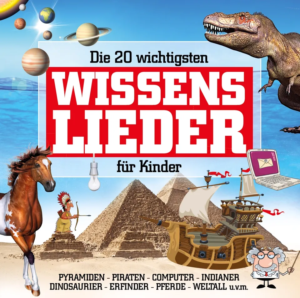 Lamp und Leute Die 20 wichtigsten Wissenslieder für Kinder CD