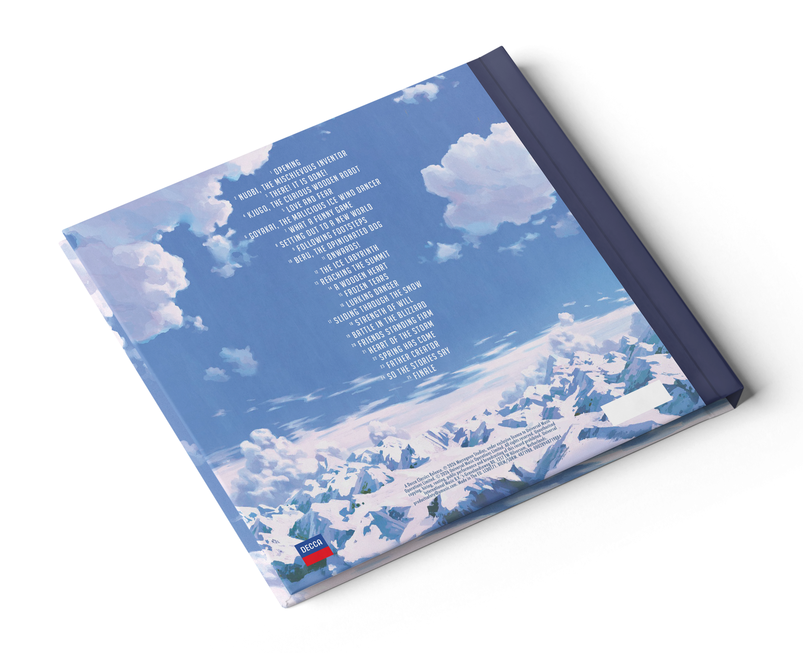 Deutsche Grammophon Nobuo Uematsu Merregnon Heart of Ice CD Fanpack