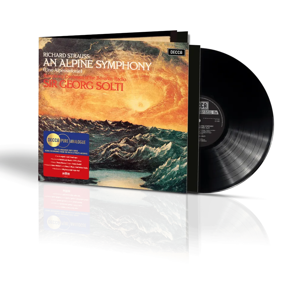 Decca Alpensinfonie Vinyl LP Solti 180g Gatefold AAA