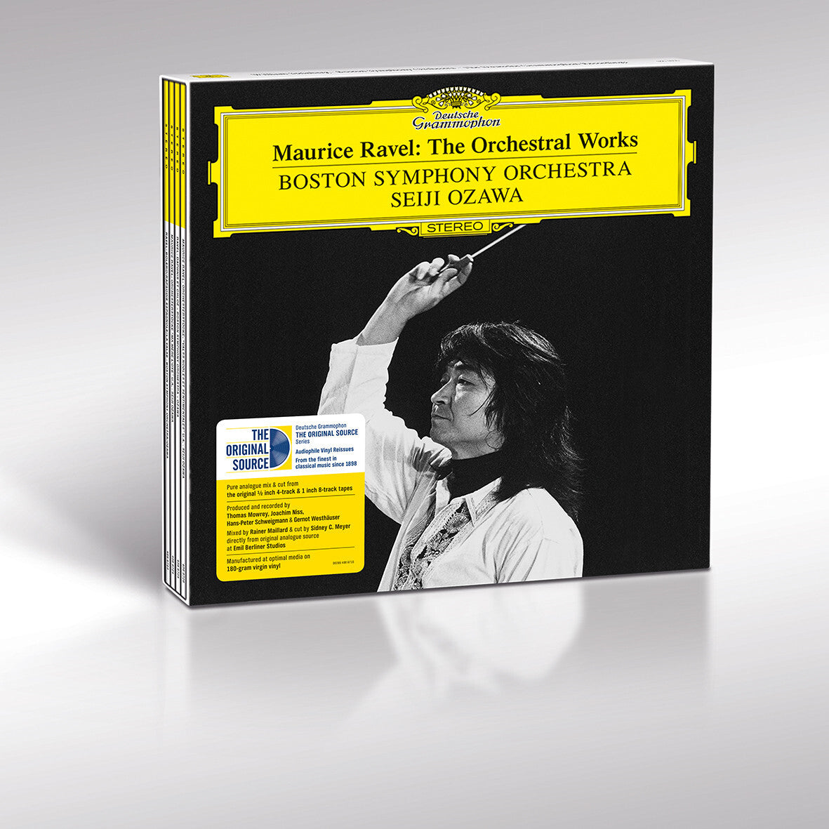 Deutsche Grammophon Original Source Ravel Vinyl-Box 4LP Ozawa 180g