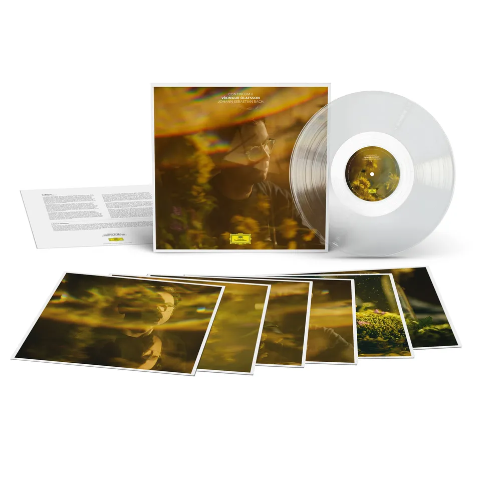 Deutsche Grammophon Víkingur Ólafsson Continuum II Vinyl Crystal Clear