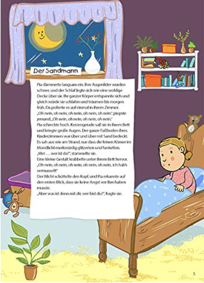 Lamp und Leute Personalisierte Gute-Nacht-Geschichten Buch Wunschname