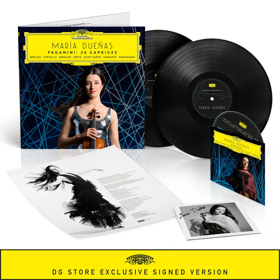 Deutsche Grammophon Paganini 24 Caprices Vinyl signiert