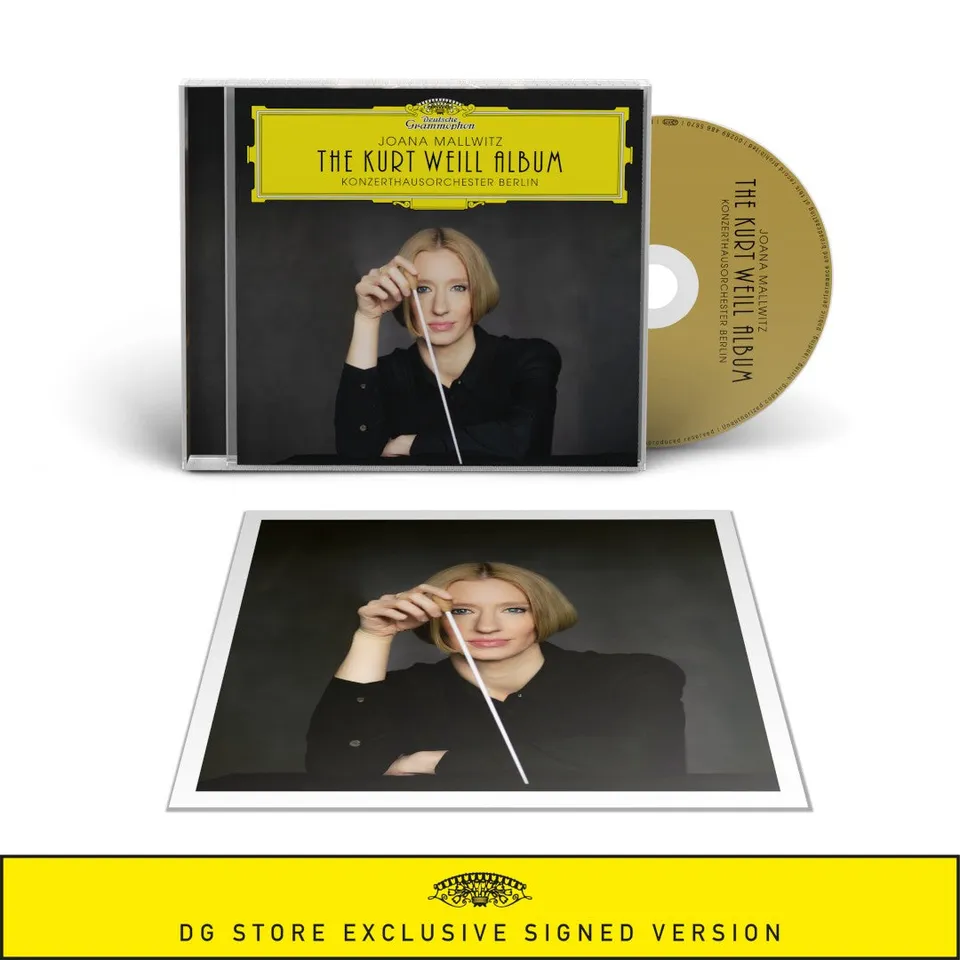 Deutsche Grammophon Joana Mallwitz Kurt Weill Album CD signiert