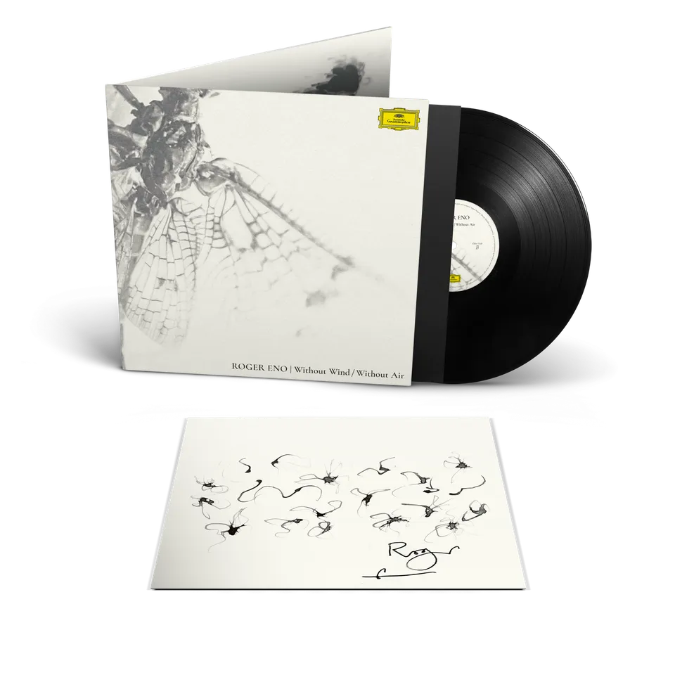 Deutsche Grammophon Roger Eno Without Wind LP Vinyl signiert