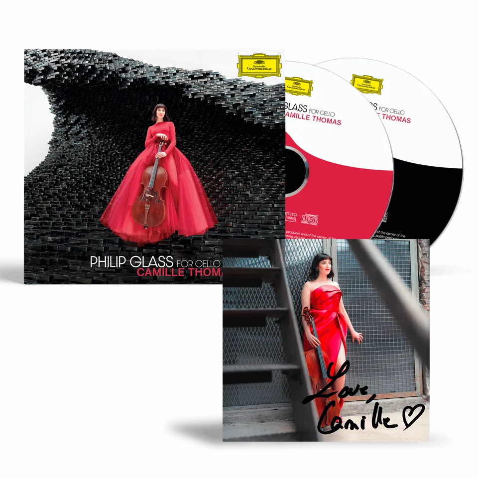 Deutsche Grammophon Camille Thomas Philip Glass For Cello 2CD