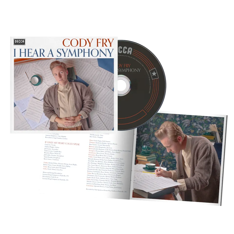 Deutsche Grammophon Cody Fry I Hear A Symphony Vinyl LP Deluxe
