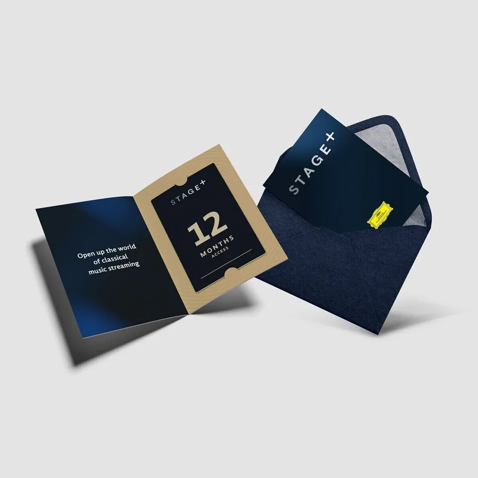 Deutsche Grammophon STAGE+ Geschenkkarte 12 Monate Streaming