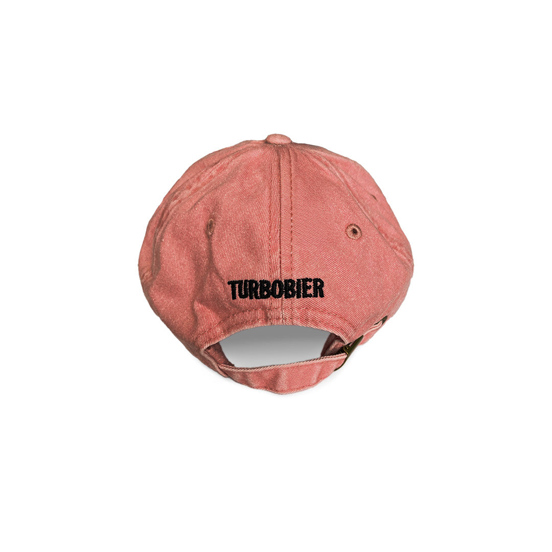 Turbobier Vintage Cap Das Leben is ein Oaschloch schwarz
