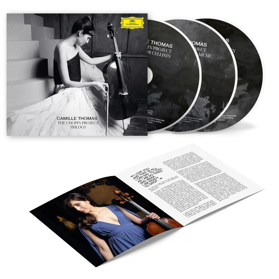 Deutsche Grammophon Camille Thomas Chopin Trilogy CD Box